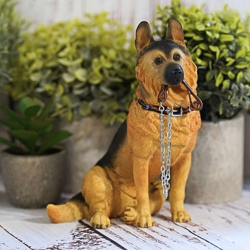 German shepherd dog resin - german,