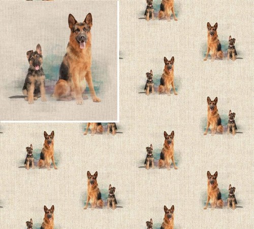 Cotton rich linen look fabric - cotton,