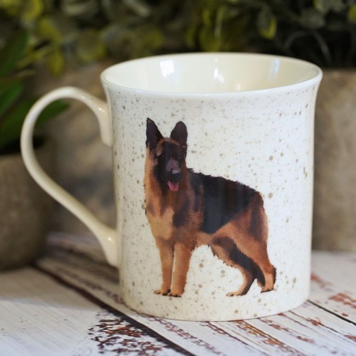 German shepherd alsatian mug - alsatian,