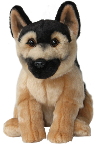 German shepherd soft toy - german,