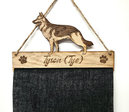 German shepherd rosette - german, holder