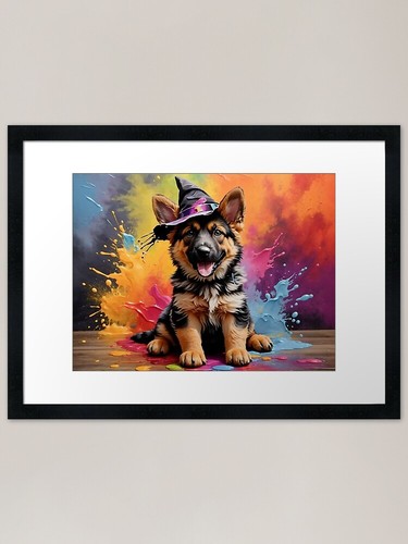 German shepherd dog - dog, puppy