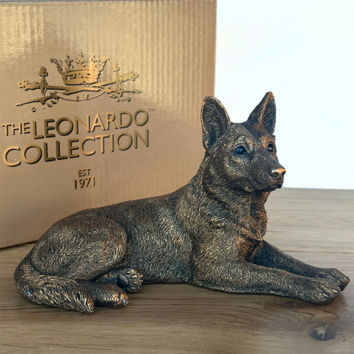 German shepherd bronze - german,